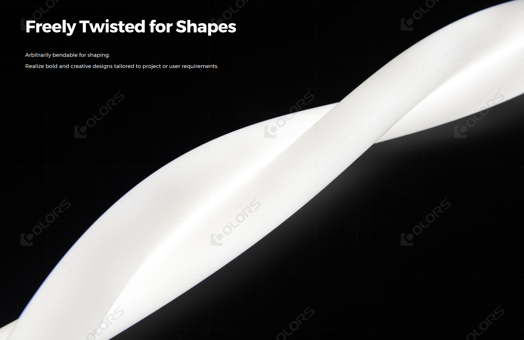 360 neon flex - Freely Twisted for Shapes